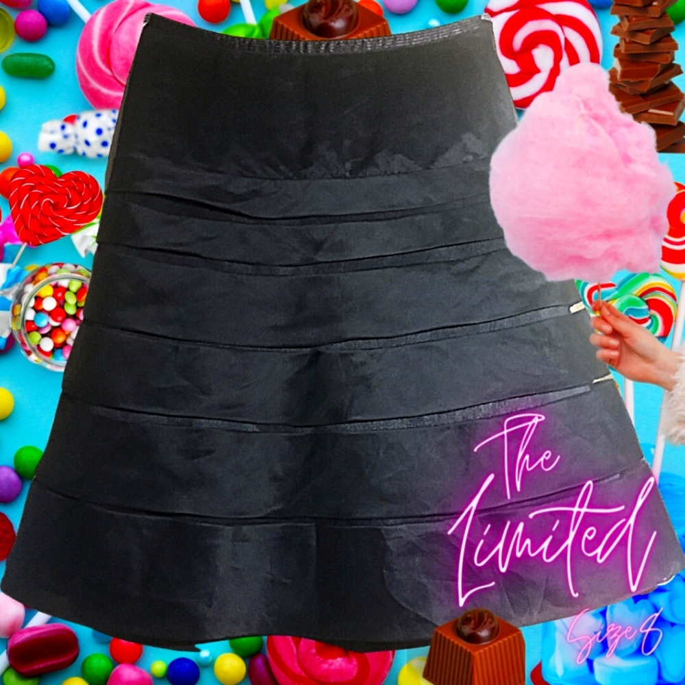 Tiered A-line Skirt